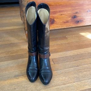 LIKE NEW VINTAGE BANDOLINO LEATHER BOOTS